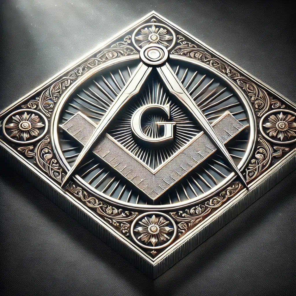  Masonic Square and Compasses